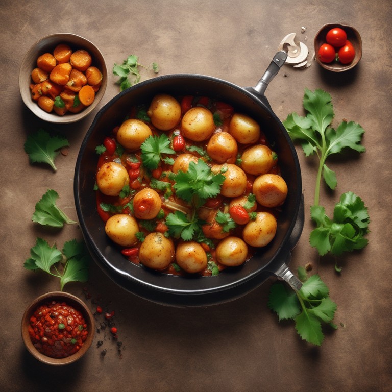 Spicy Indian Potatoes (Aloo)