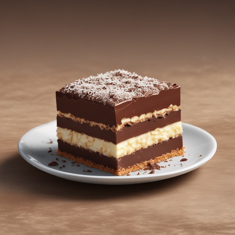 Barra de Chocolate Amarga com Leite Condensado e Coco Ralado