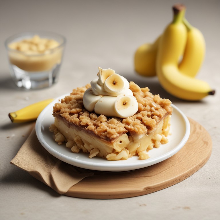 Crumble à la Banane