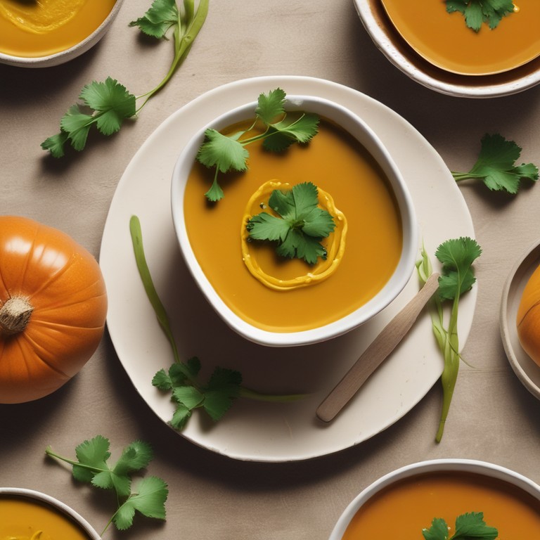 Asian-Inspired Pumpkin Soup