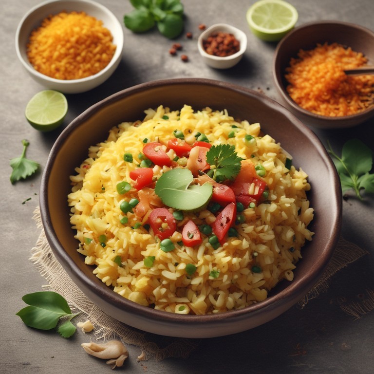 Spicy Indian Poha