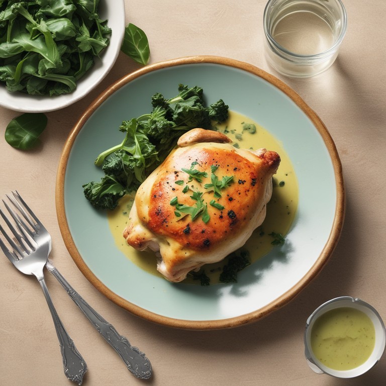 Creamy Spinach Artichoke Stuffed Chicken Thighs