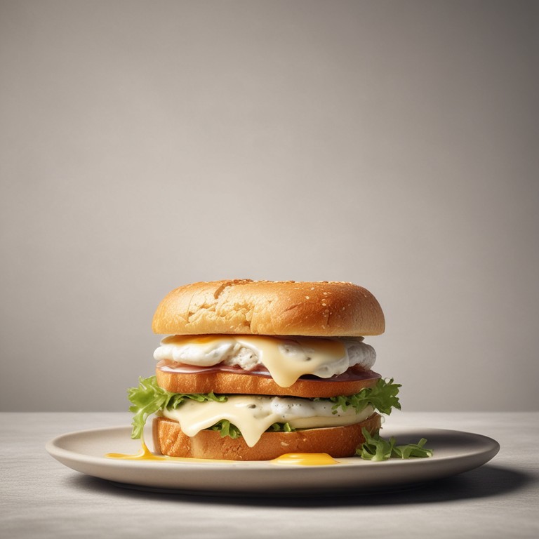 Einfaches Schafskäse-Sandwich