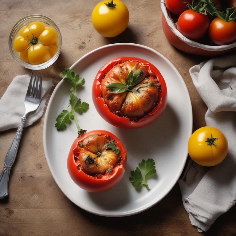 Tomates Farcies à la Provençale