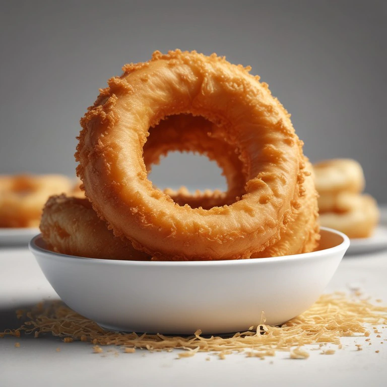Crispy Onion Rings with Wheat Flour Coating - Mr. Cook