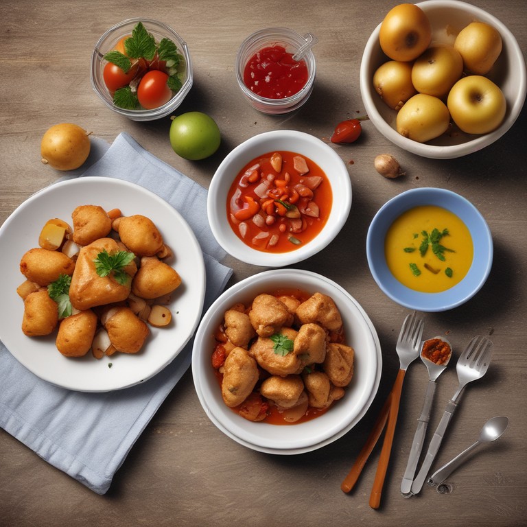 Pollo con Salsa de Soya y Manzana