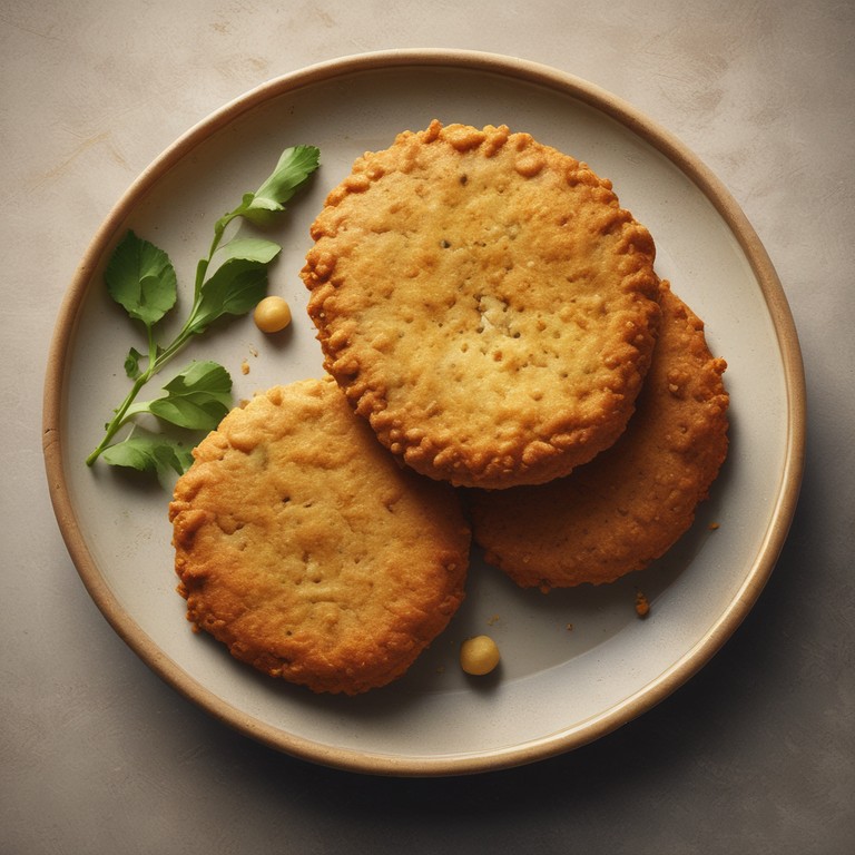 Crunchy Chickpea Fritters