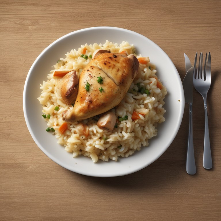 Savory Chicken and Rice Pilaf