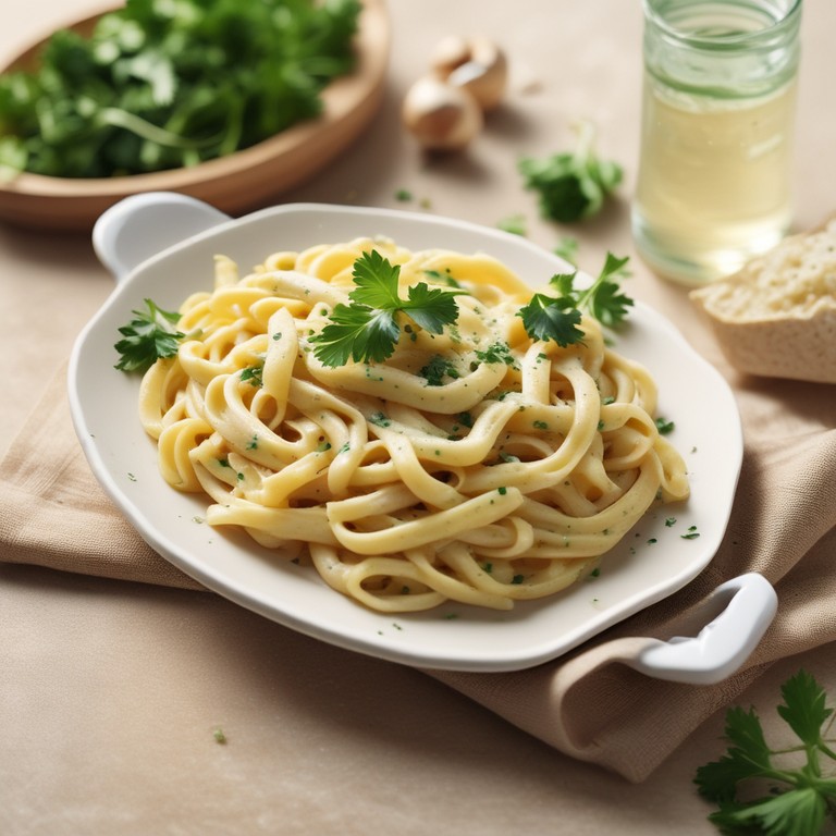 Creamy Garlic Pasta