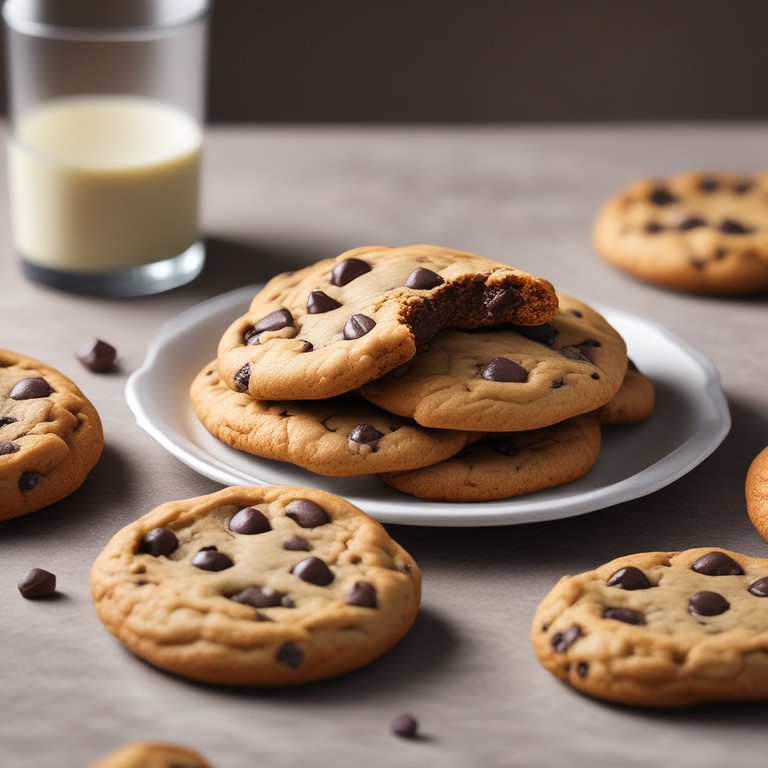 Soft and Chewy Chocolate Chip Cookies with Shortening