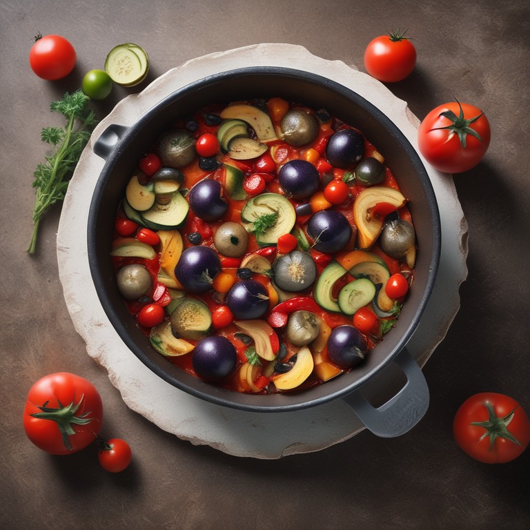 Bunter Gemüse-Ratatouille