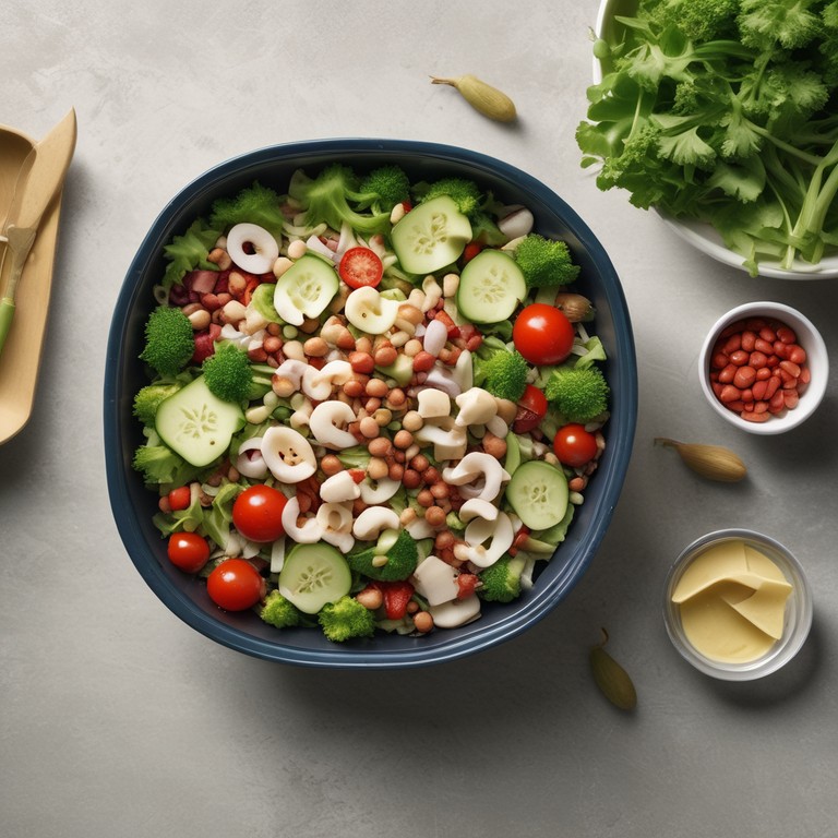 Salade Équilibre aux poids chiche