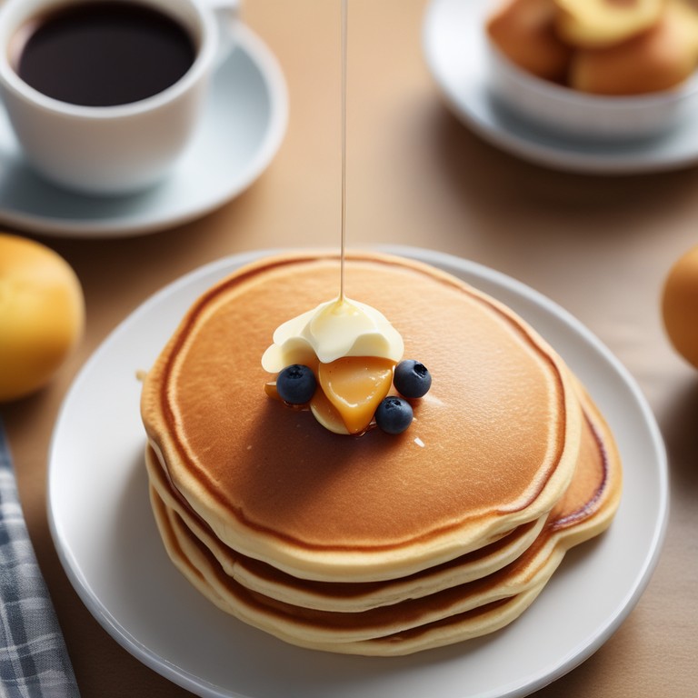 Fluffy Pancakes with a Crispy Edges