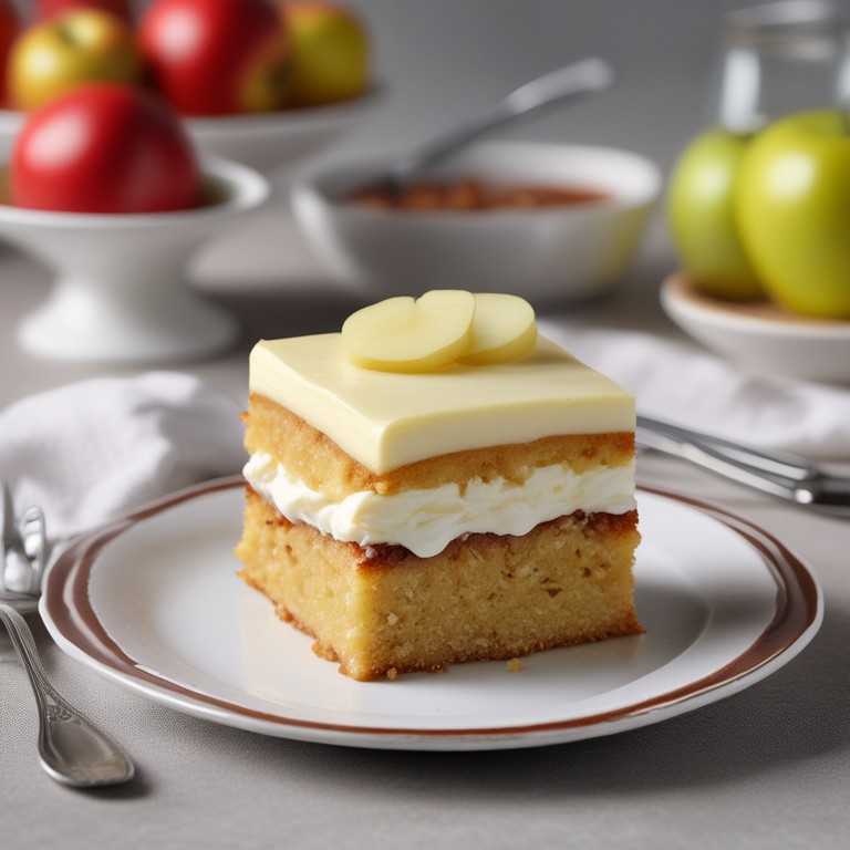 Gâteau aux Pommes et Mascarpone