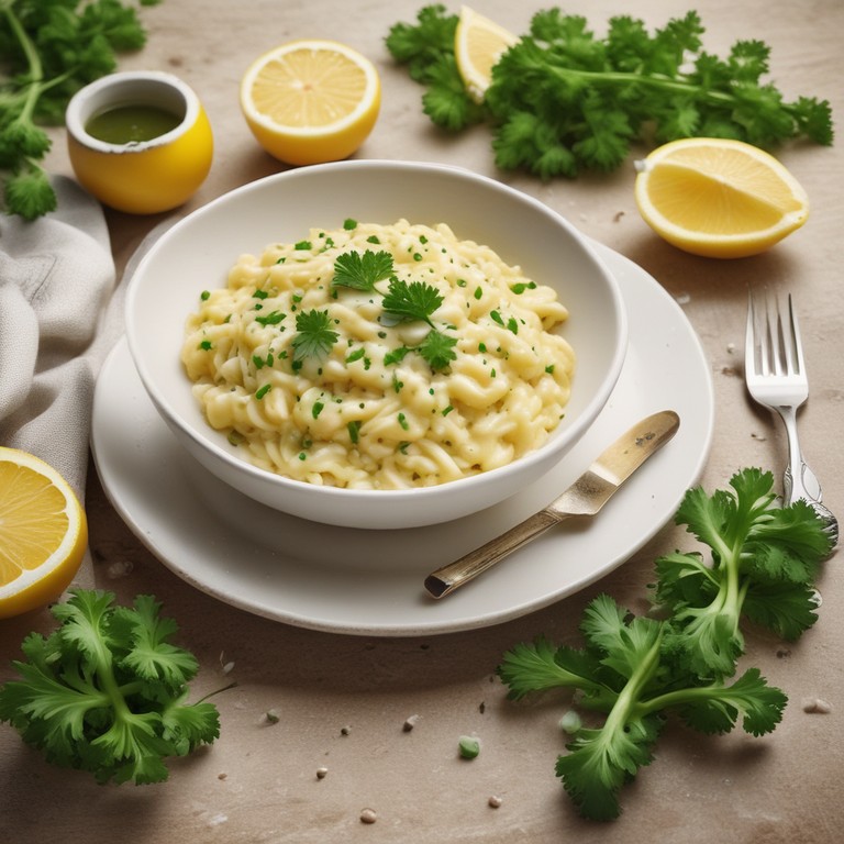 Risoto de Limão Siciliano
