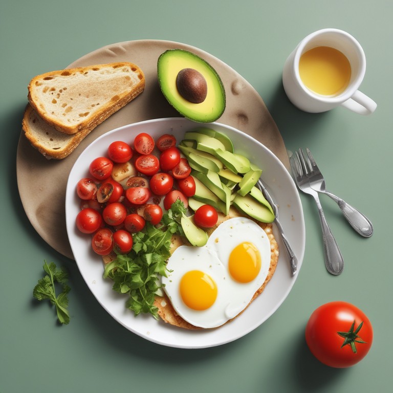 Здоровый Завтрак с Авокадо