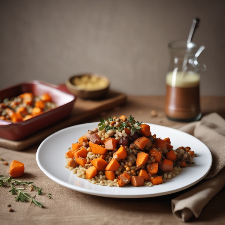 Potiron de Patates Douces et Marrons