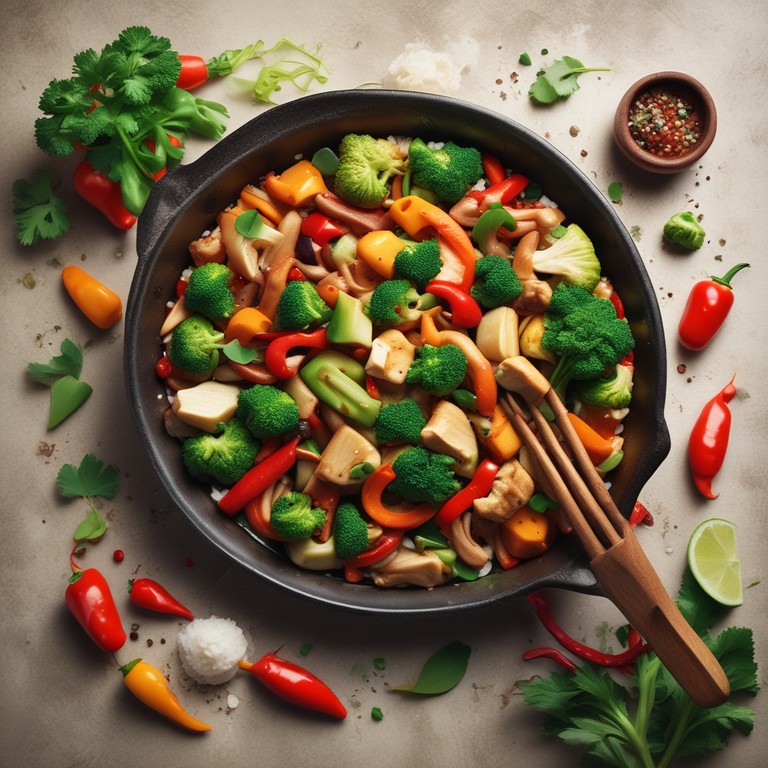 Vegetable Rainbow Stir-Fry
