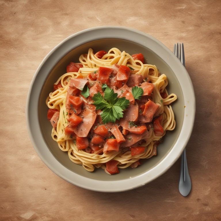 Tomato Pasta Tuna Delight