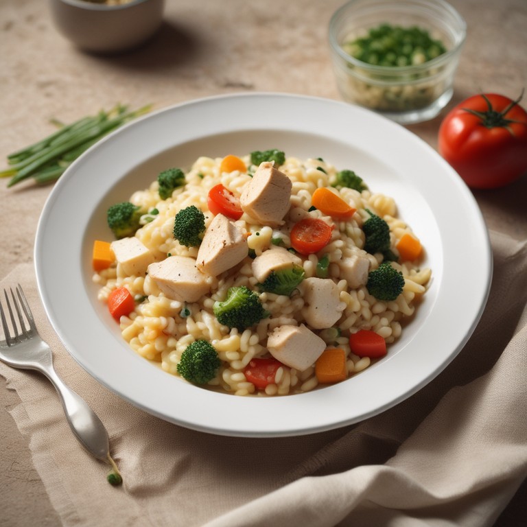 Risotto au Poulet et Légumes sans FODMAP