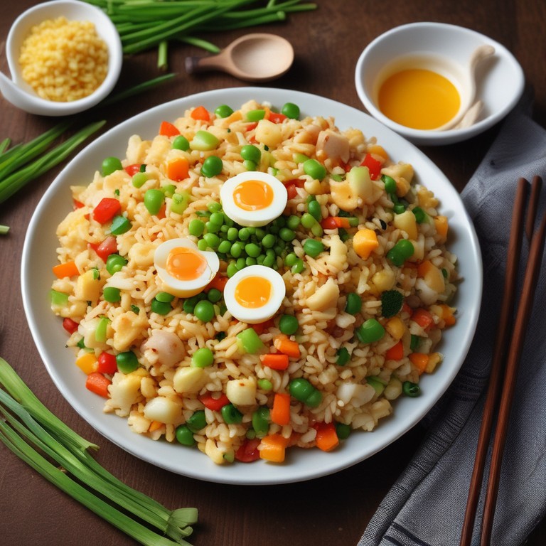 Flavorful Egg Fried Rice