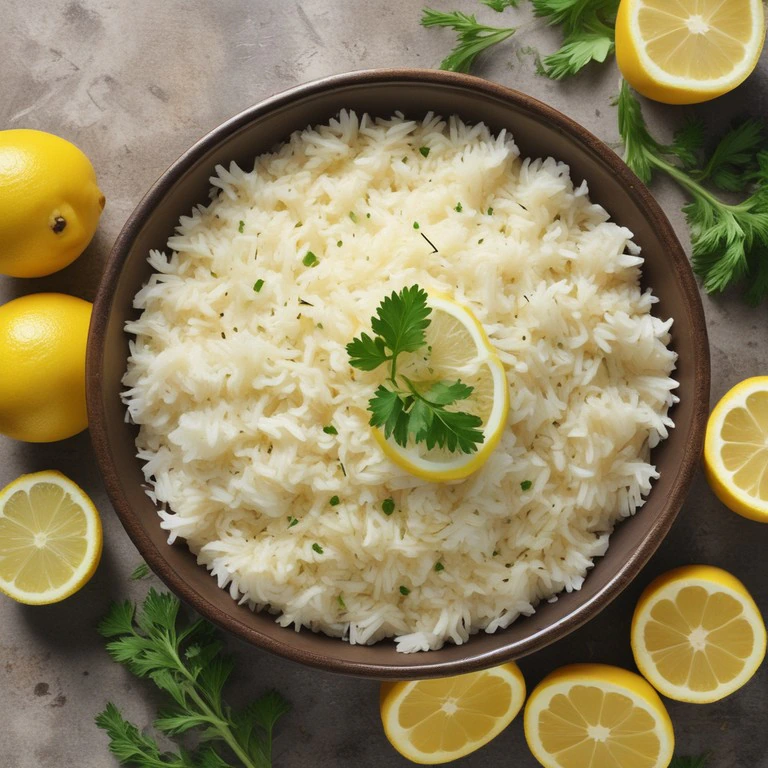 Zesty Lemon Rice - Mr. Cook