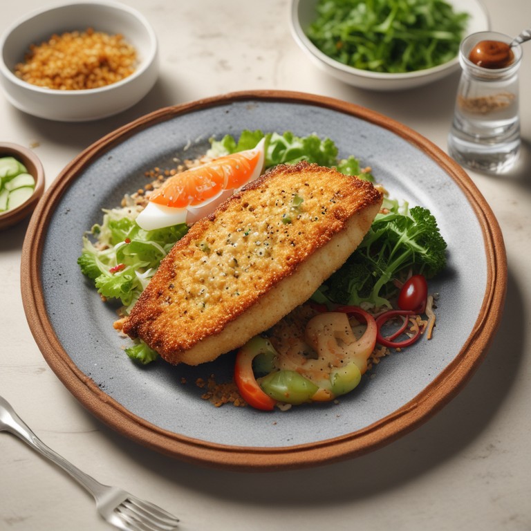 Sesame Crusted Dory Fish