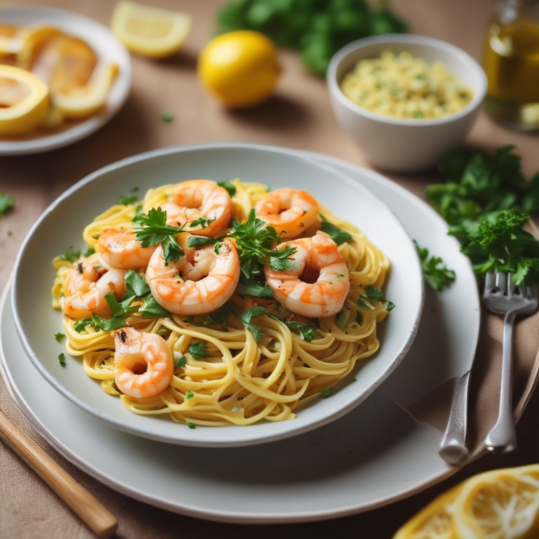 Quick and Delicious Lemon Garlic Butter Shrimp Pasta