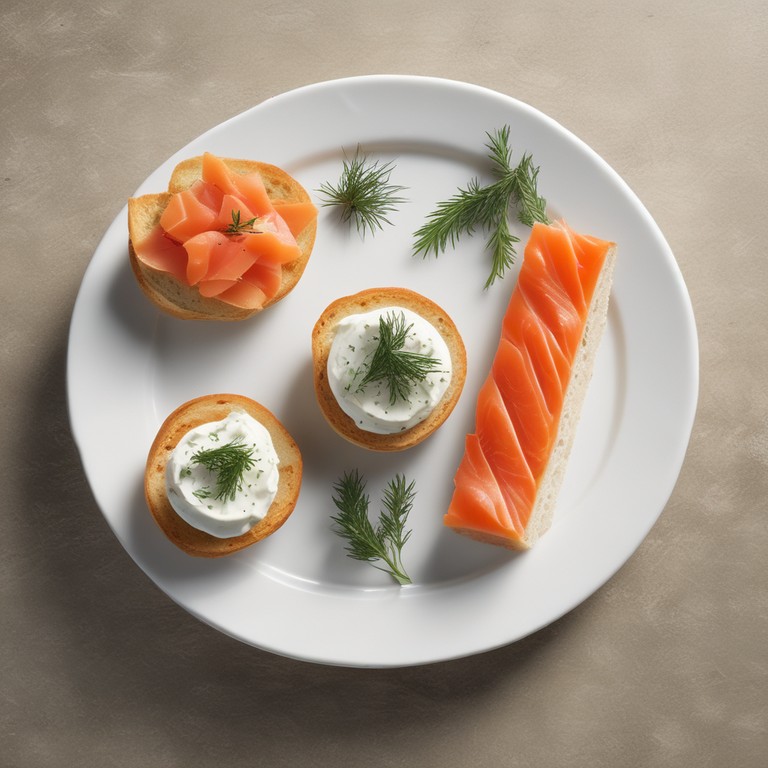 Quick and Tasty Canapé for One Person