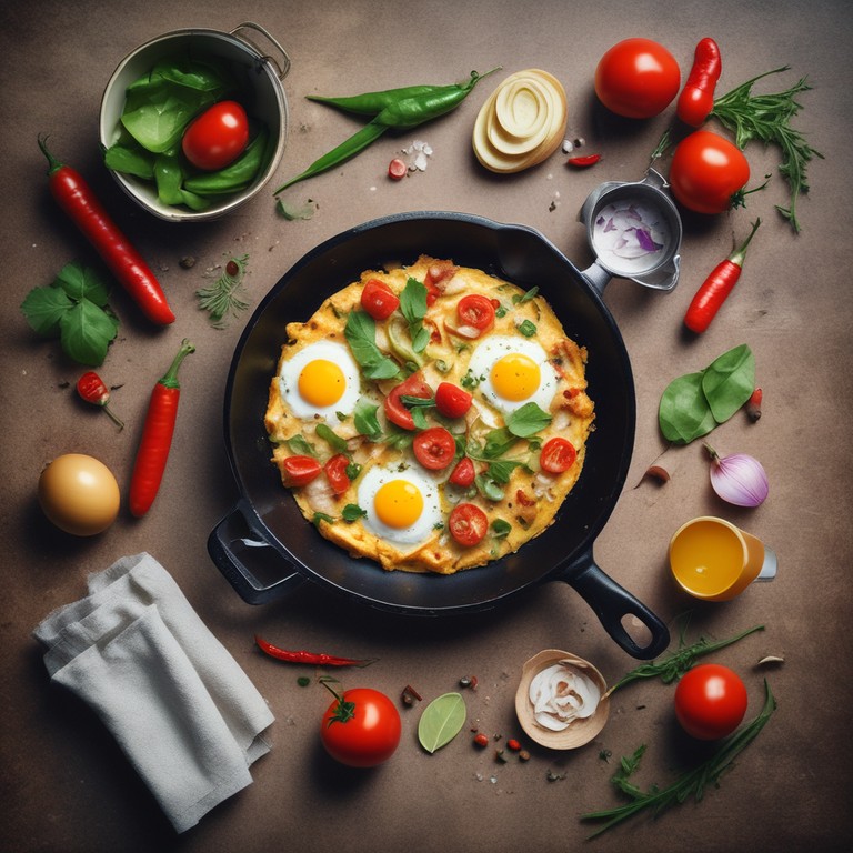 Spicy Potato Omelette