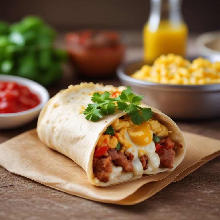 Mexican Breakfast Burrito