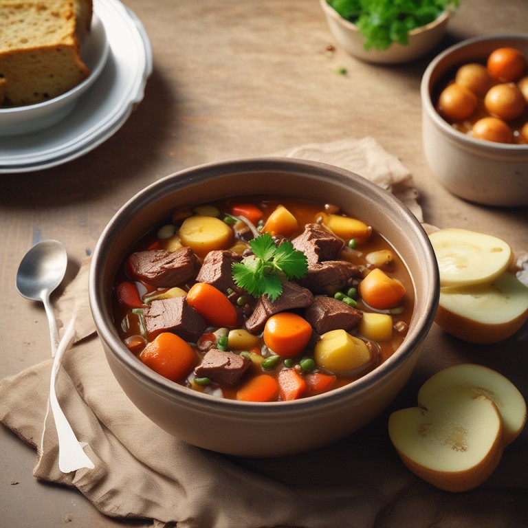 Hearty Potato and Beef Stew