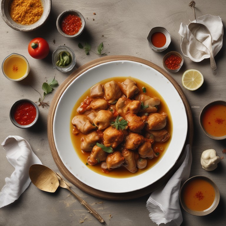 Médaillon de Poulet Bolognaise au Curry