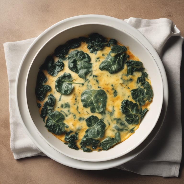 Frittata de Espinacas y Queso