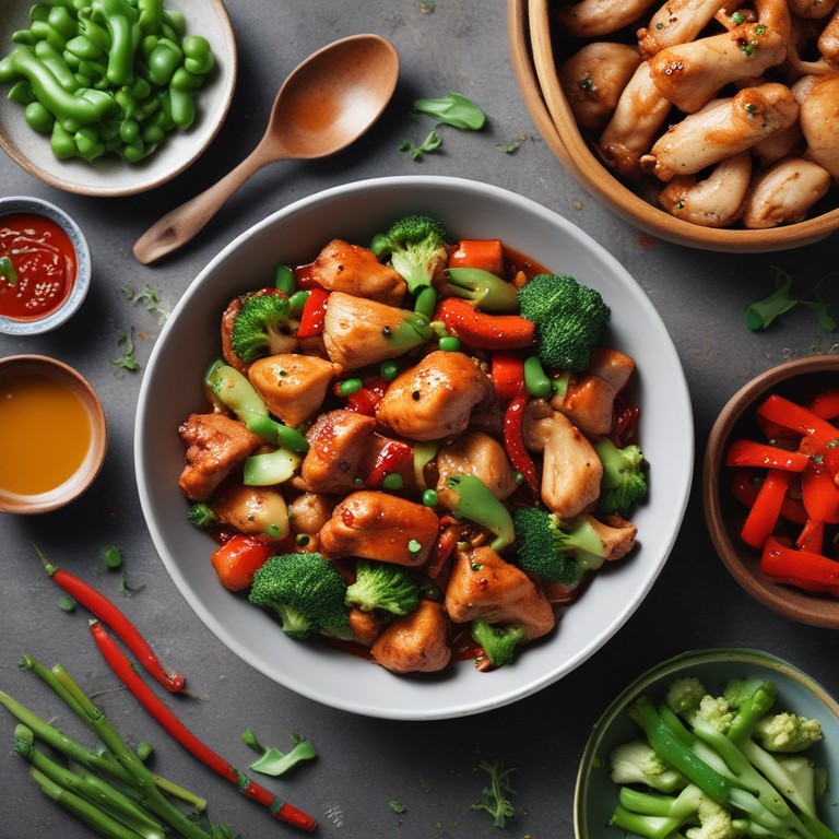 Flavorful Spicy Chicken Stir-Fry for a Healthy Diet