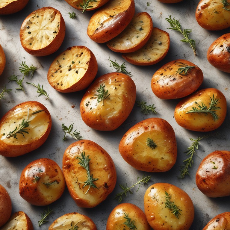 Crispy Baked Potatoes without Oil