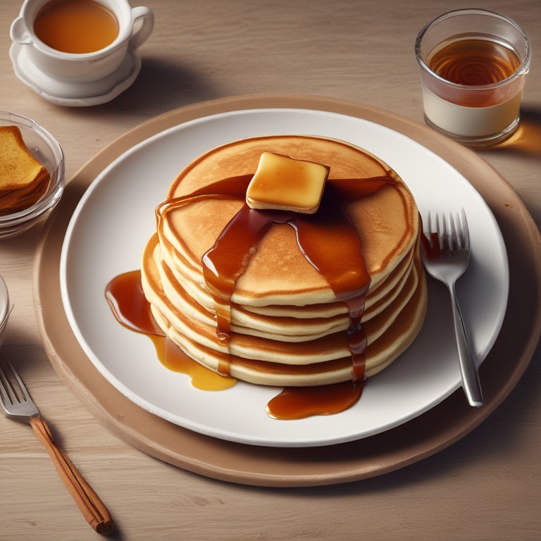 Maple Cinnamon Tapioca Pancakes