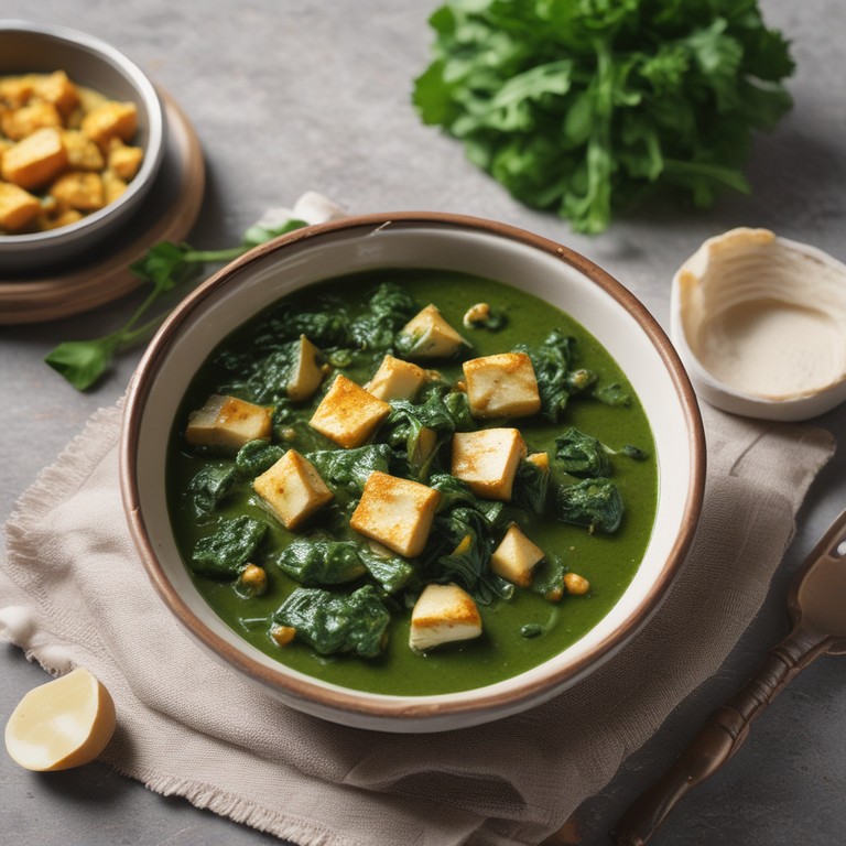 Creamy Palak Paneer