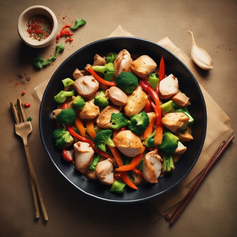 Quick and Easy Stir-Fried Chicken with Vegetables