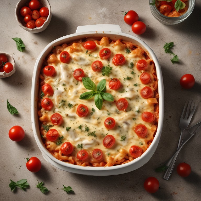 Creamy Tomato Pasta Bake