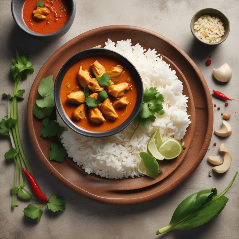 Spicy Red Curry Chicken