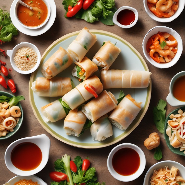 Birthday Spring Rolls