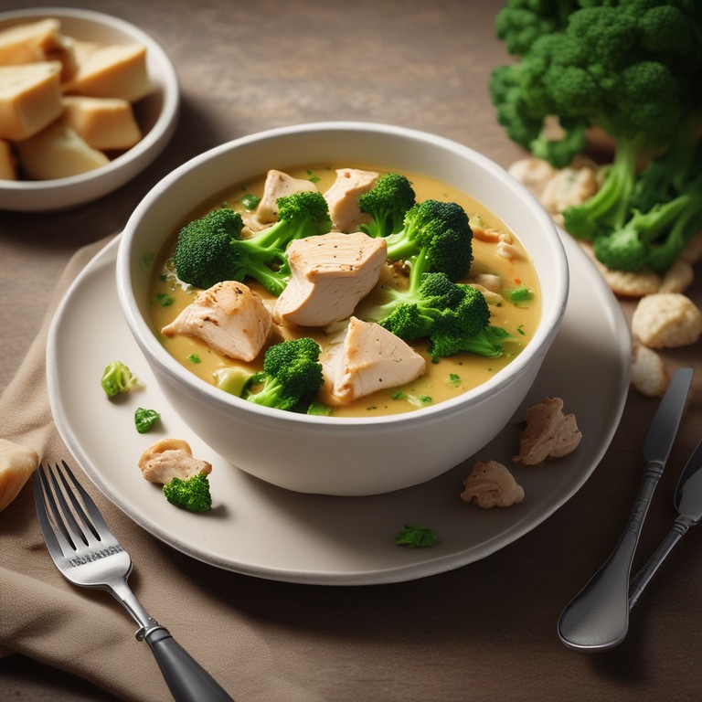 Romige Broccoli Kip Stoofpot