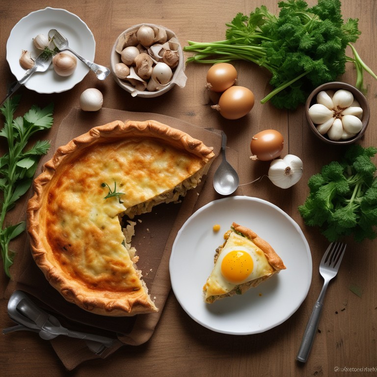 Torta de Legumes Assada
