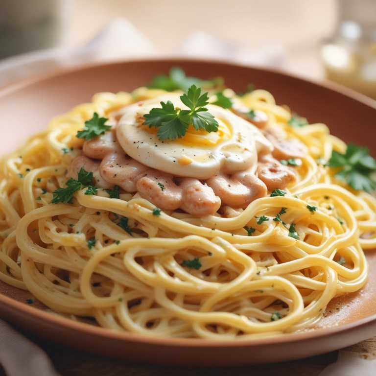 Espaguete Carbonara Cremoso