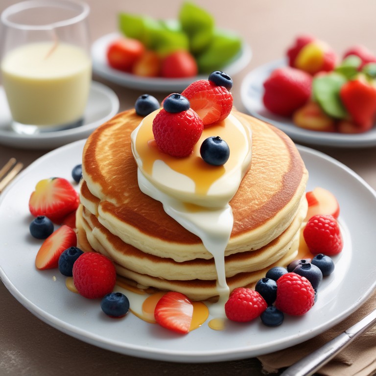 Protein-Packed Yogurt Pancakes