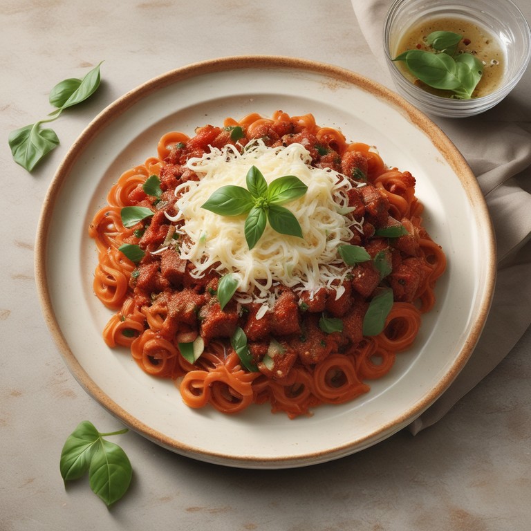 Hackfleisch-Bolognese mit Wachsbohnen