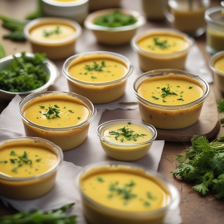 Creamy Asparagus Flan