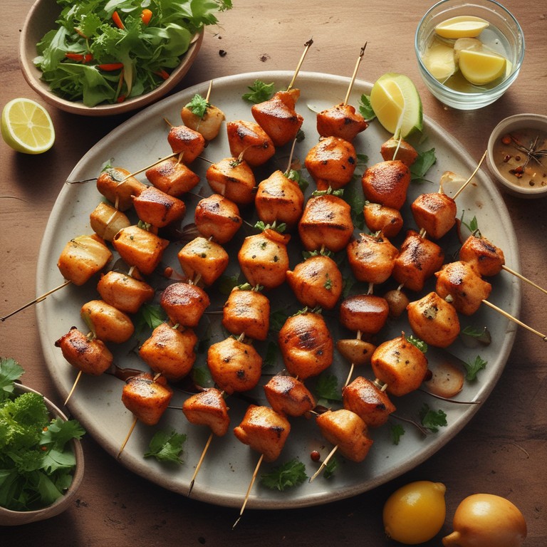Brochettes de Poulet Tendre