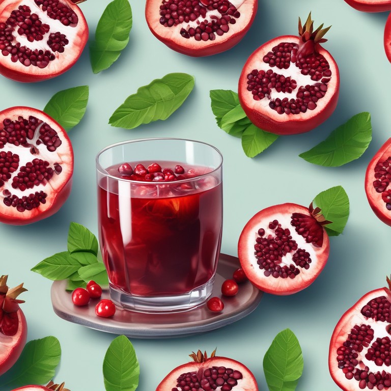 Refreshing Pomegranate Juice